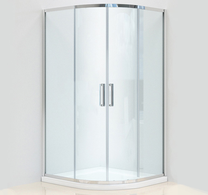 Dusel shower enclosure