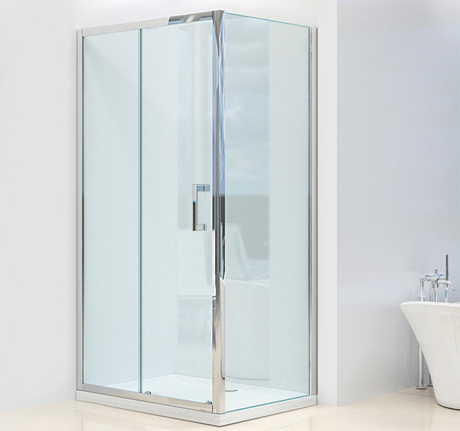 Dusel shower enclosure