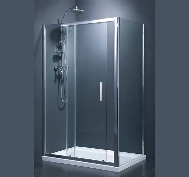 Dusel shower enclosure