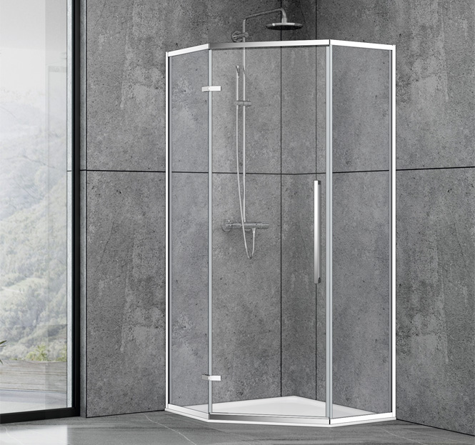 Dusel shower enclosure