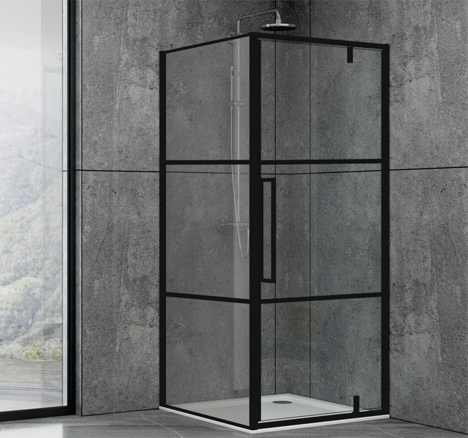Dusel shower enclosure