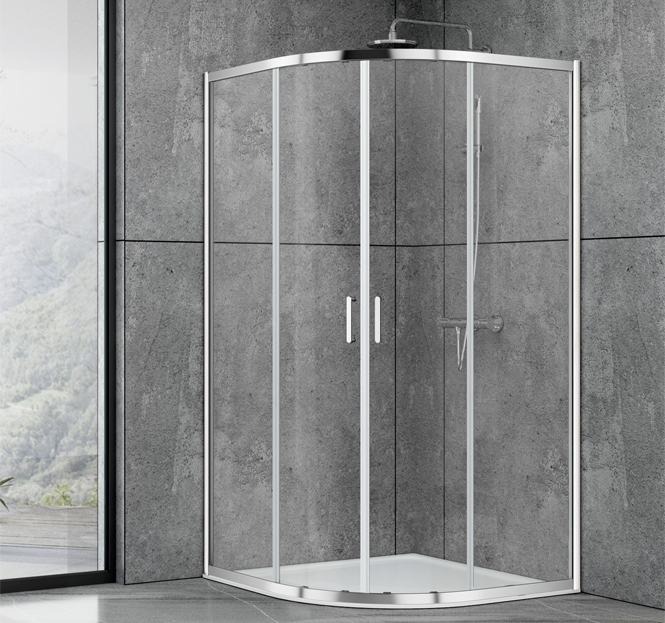 Dusel shower enclosure