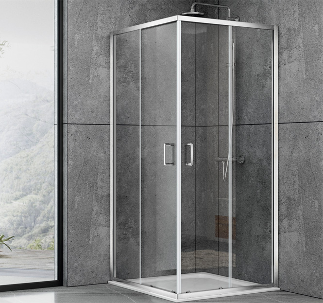 Dusel shower enclosure
