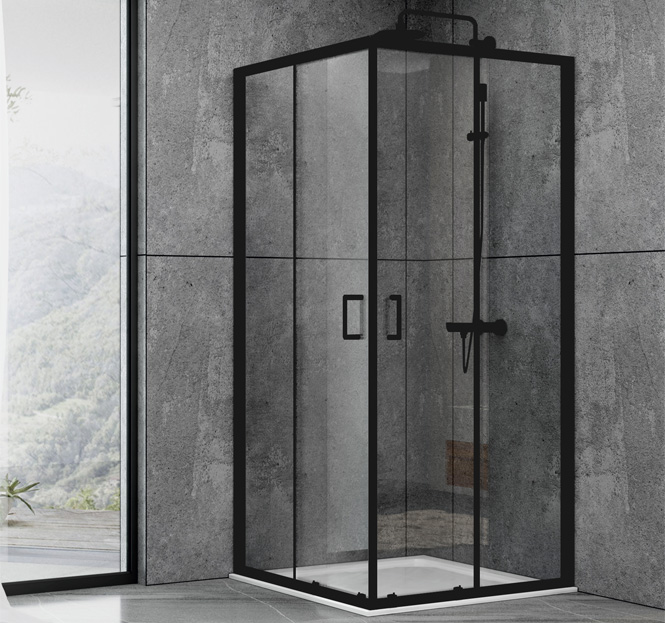 Dusel shower enclosure