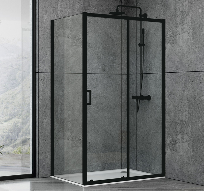 Dusel shower enclosure