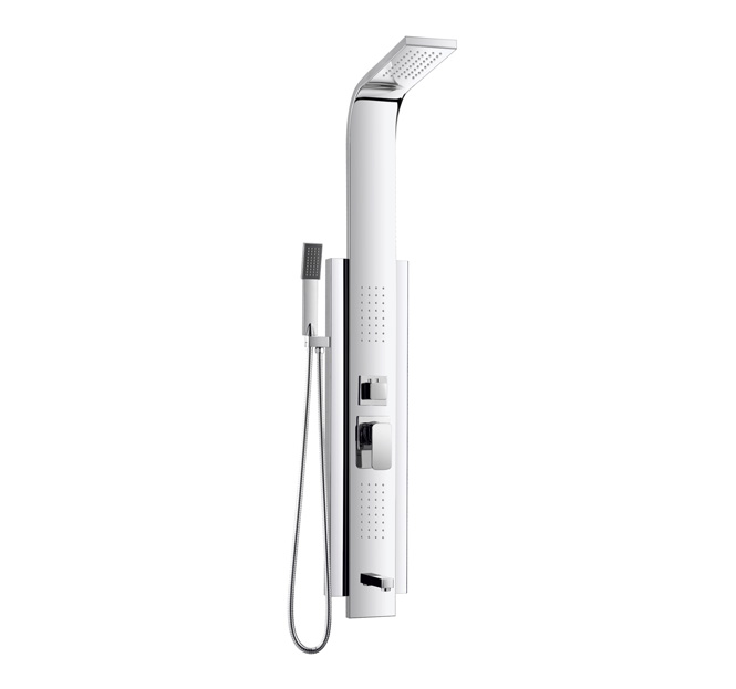 Dusel shower enclosure