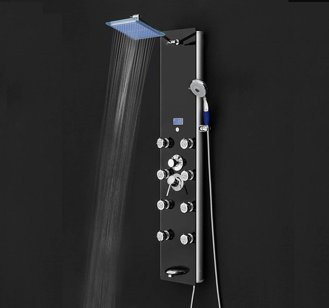 Dusel shower enclosure